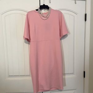 Butterfly Sleeve Sheath Dress